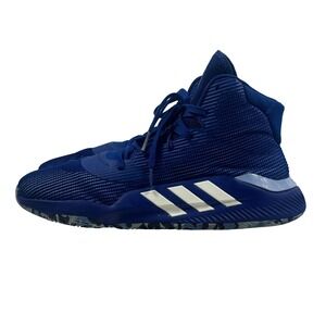 Adidas Pro Bounce Men Basketball Shoes Blue Lace Up Size 17